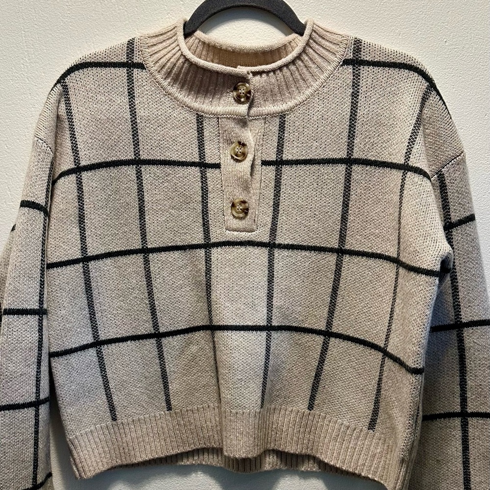 Hem and Thread Sweater